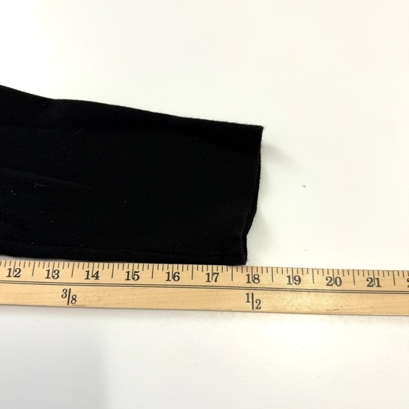 7th Avenue Design Studio Women's XL Black Asymmetrical Zip Sweater Jacket Career - Picture 11 of 12